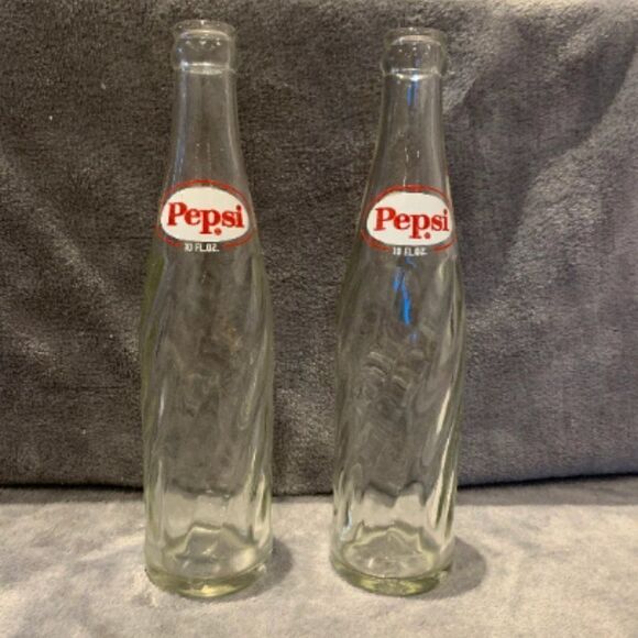 Antique 1960’s Swirl Pepsi Cola Bottle - Picture 3 of 3